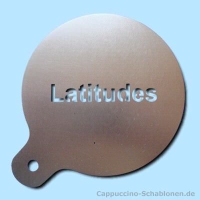 Barista Schablone Latitudes