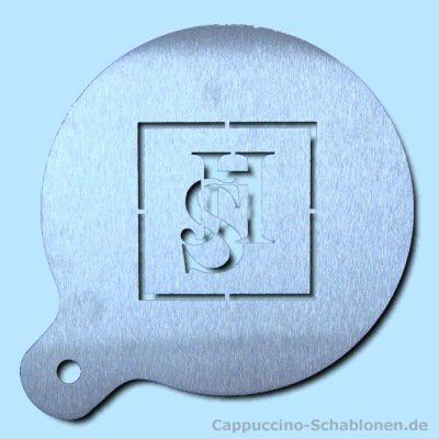 Dekoschablone "SH"